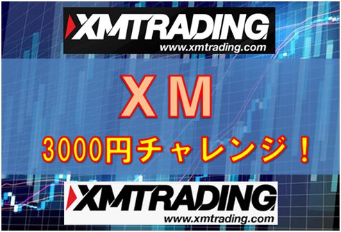 XM3000円チャレンジ！口座開設ボーナスだけで成功させる方法・手法を完全解説！